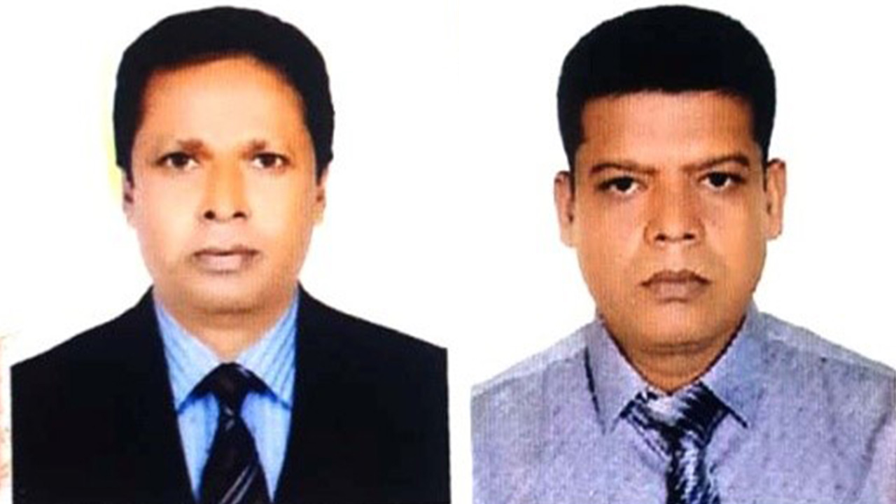 মো. আল-আমীন ও শেখ মহসিন। ছবি: সংগৃহীত