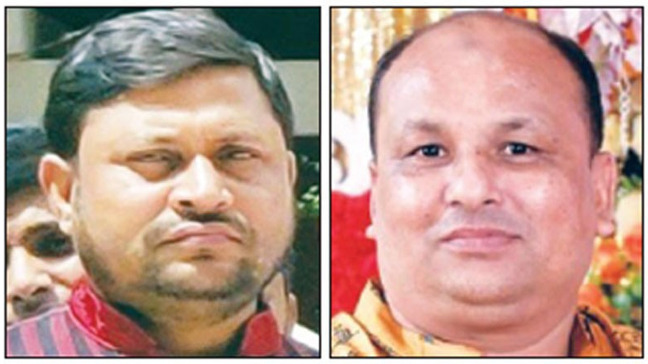 বরখাস্ত হওয়া কর্মকর্তা মো. জাকির হোসেন এবং আবু হানিফা। ছবি : কালবেলা