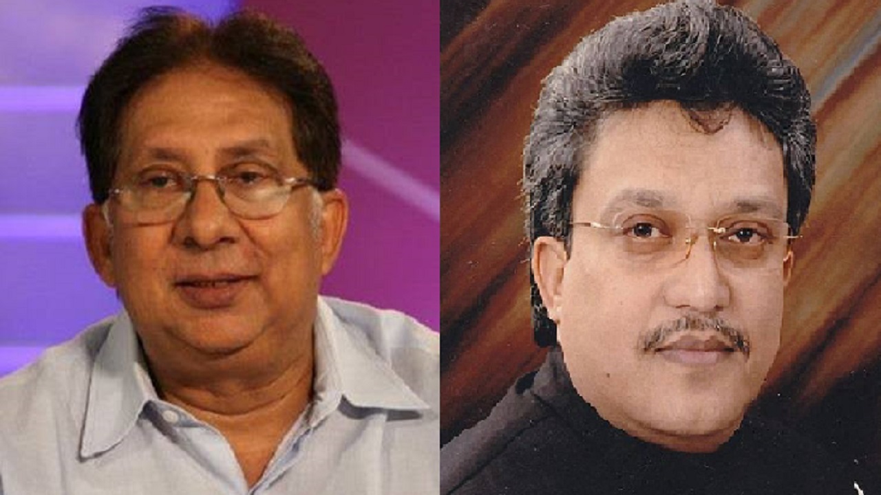 সিলেট-৬ আসনের প্রার্থী তৃণমূল বিএনপির চেয়ারপারসন শমসের মবিন চৌধুরী ও আওয়ামী লীগ নেতা সরোয়ার হোসেন। ছবি : সংগৃহীত