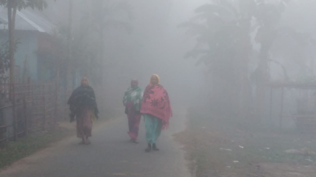 পঞ্চগড়ের শীতের সকাল। ছবি : কালবেলা