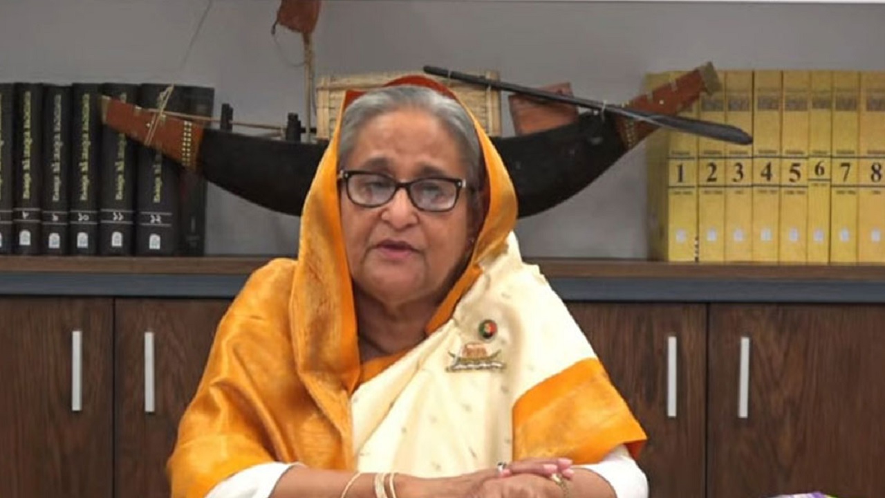 প্রধানমন্ত্রী শেখ হাসিনা। ছবি : সংগৃহীত