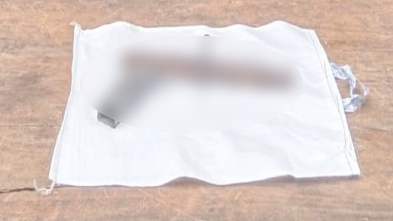 পুকুরপাড় থেকে উদ্ধার দেশীয় তৈরি সচল পাইপগান। ছবি : কালবেলা