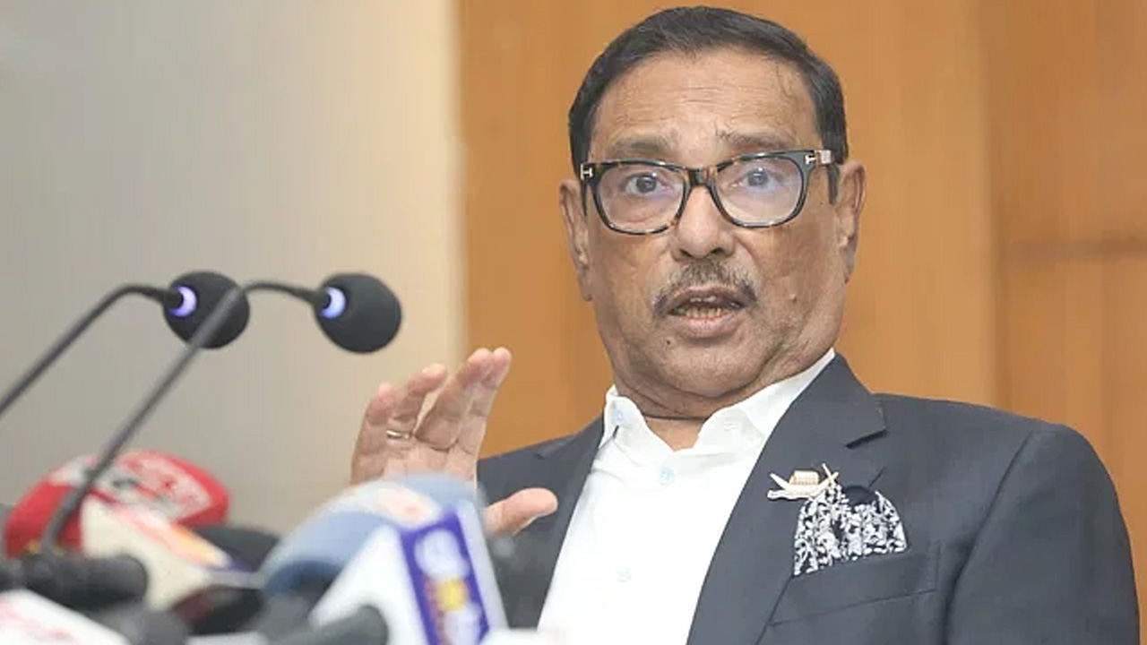আওয়ামী লীগের সাধারণ সম্পাদক ওবায়দুল কাদের। পুরোনো ছবি