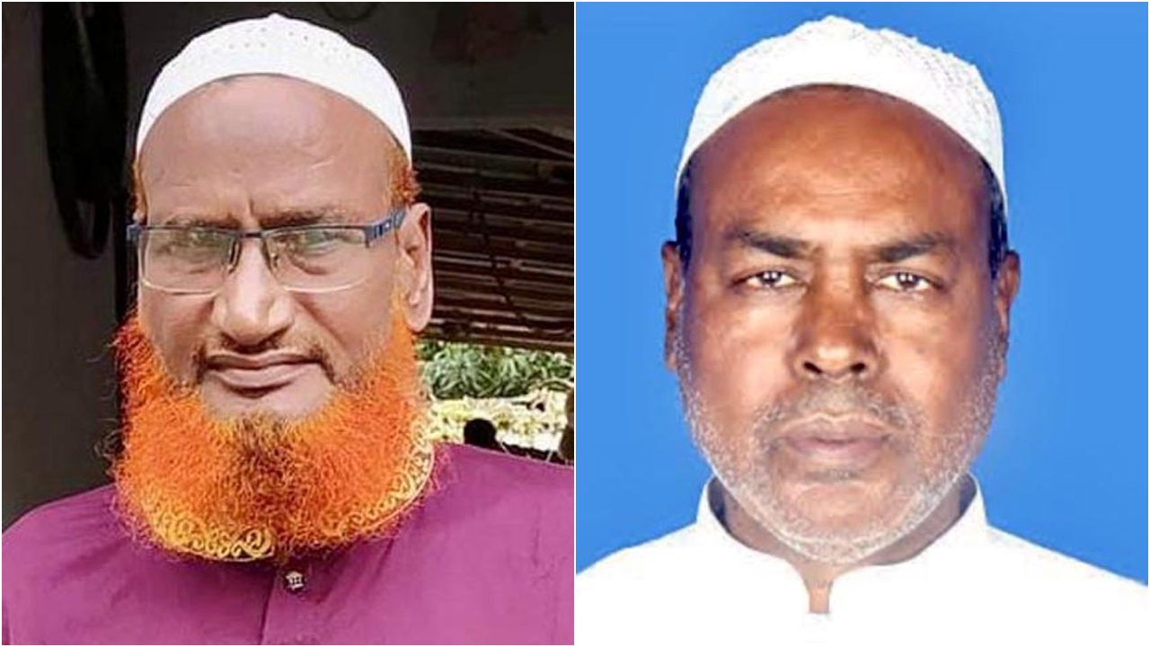 মোখলেছার রহমান ও  আকবর আলী। ছবি : সংগৃহীত