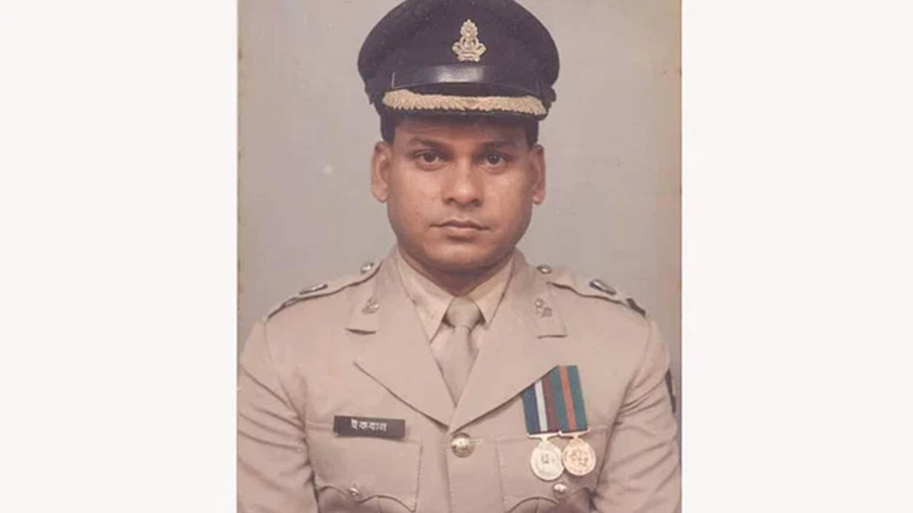 মেজর মো. ইকবাল হায়দার। পুরোনো ছবি