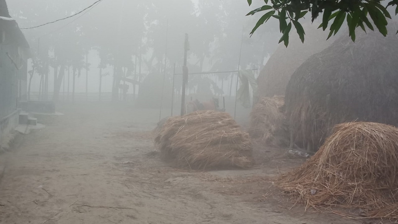হিমালয়ের কাছাকাছি হওয়ায় জেলার পাটগ্রাম উপজেলায় বেশি শীত অনুভব হচ্ছে। ছবি : কালবেলা