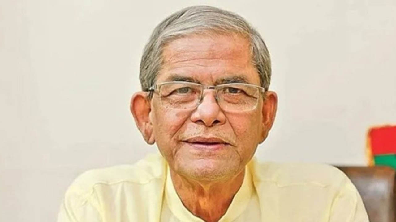 বিএনপি মহাসচিব মির্জা ফখরুল ইসলাম আলমগীর। পুরোনো ছবি