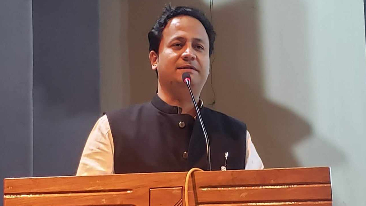 শিক্ষামন্ত্রী ব্যারিস্টার মহিবুল হাসান চৌধুরী নওফেল। ছবি : কালবেলা