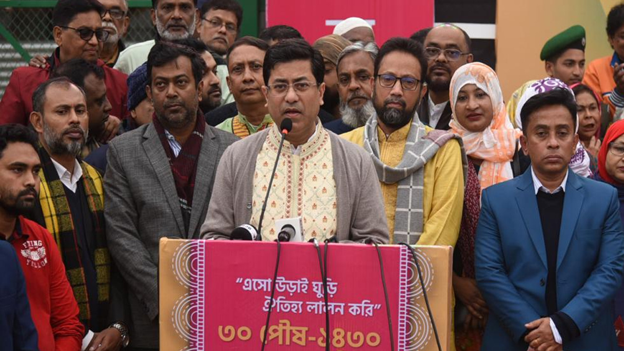 ব্যারিস্টার শেখ ফজলে নূর তাপস। ছবি : কালবেলা