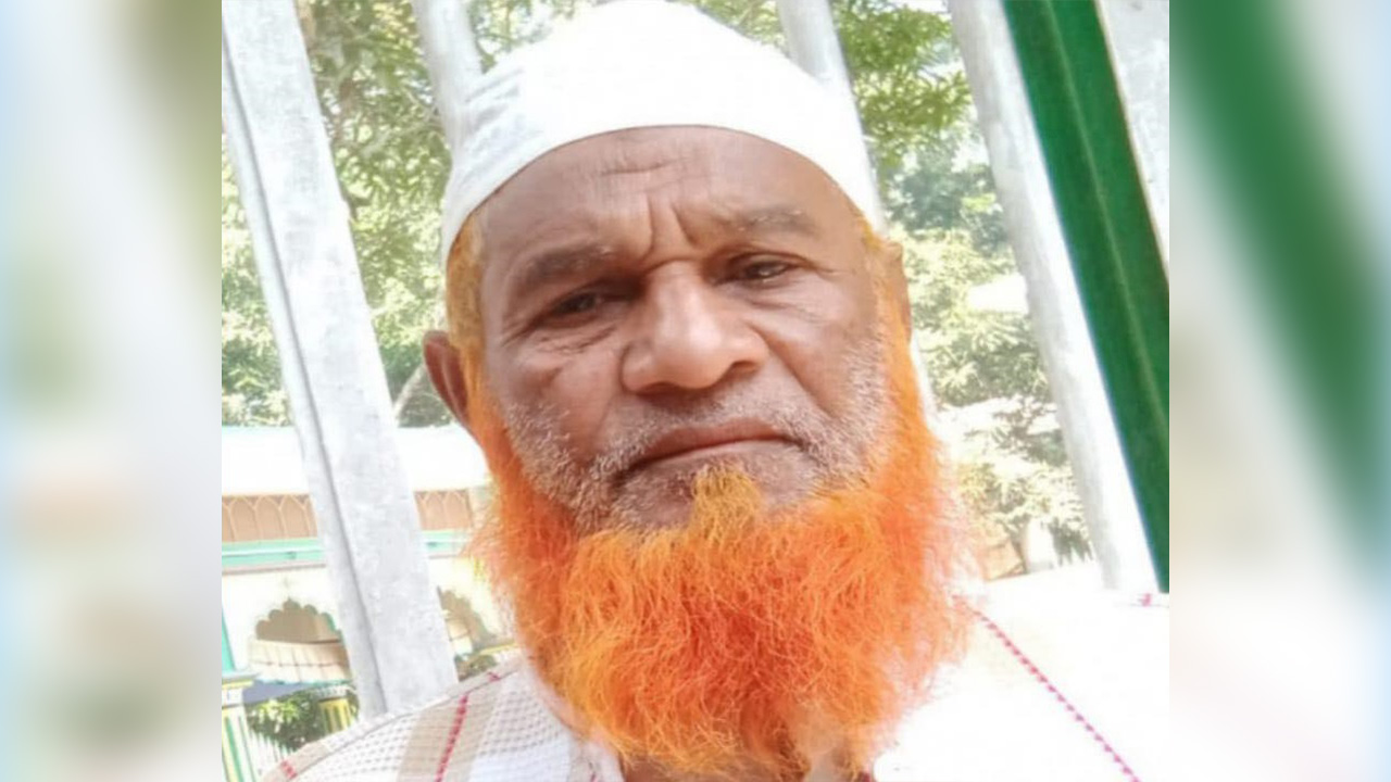 সাংবাদিক রাবিদ মাহমুদ চঞ্চলের বাবা মো. ইউনুচ আলী সানা। ছবি : কালবেলা