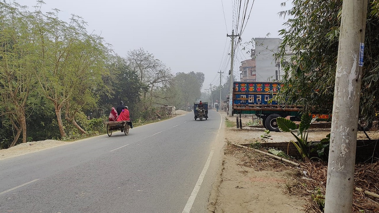 সর্বনিম্ন তাপমাত্রায় কাপছে চুয়াডাঙ্গা। ছবি : কালবেলা