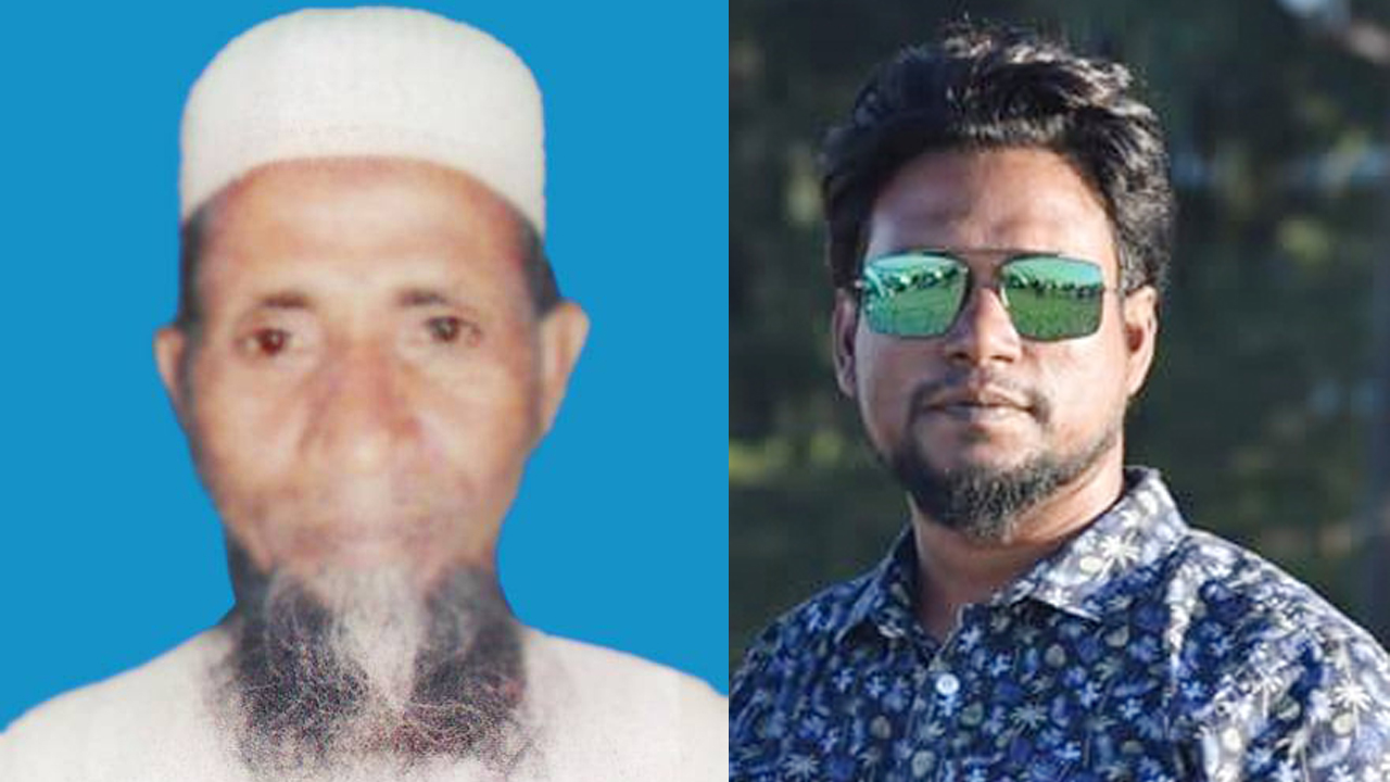 গোন্তা আলিম মাদ্রাসার অধ্যক্ষ টি আর মো. আব্দুল মান্নান ও সভাপতির মো. আতিকুর রহমান। ছবি : সংগৃহীত