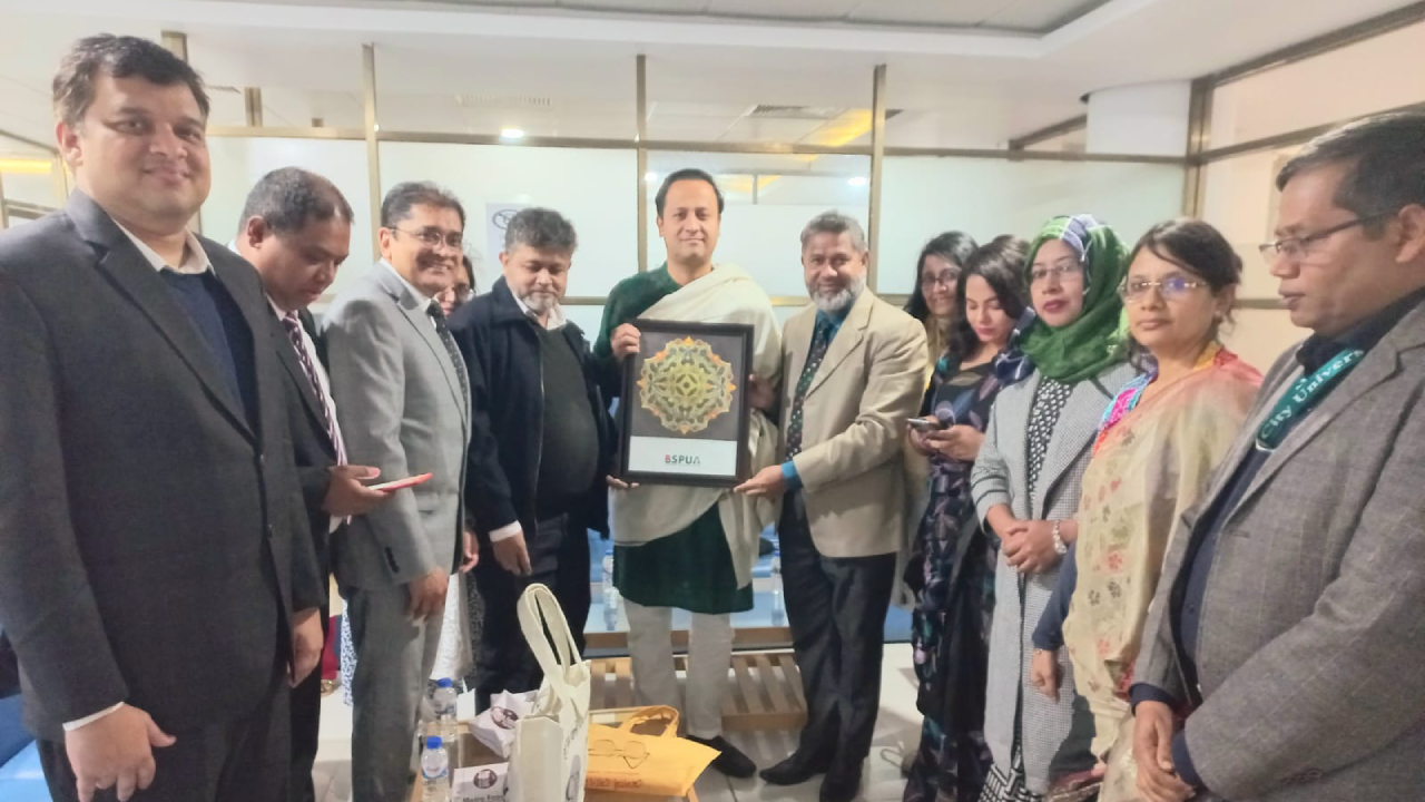 বেসরকারি বিশ্ববিদ্যালয় শিক্ষক সংগঠনের সঙ্গে শিক্ষামন্ত্রীর সৌজন্য সাক্ষাৎ। ছবি : সৌজন্য