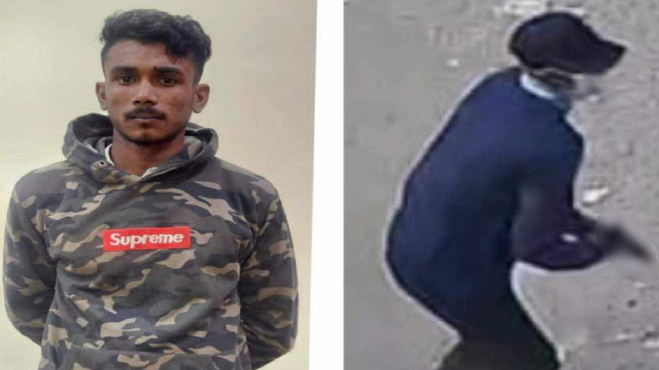 অস্ত্র হাতে আলোচনায় আসা জাহিদকে গ্রেপ্তার করেছে পুলিশ। ছবি : কালবেলা