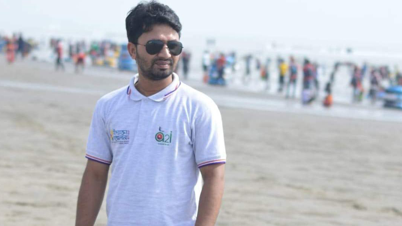 সাংবাদিক পলাশ খান। ছবি : কালবেলা