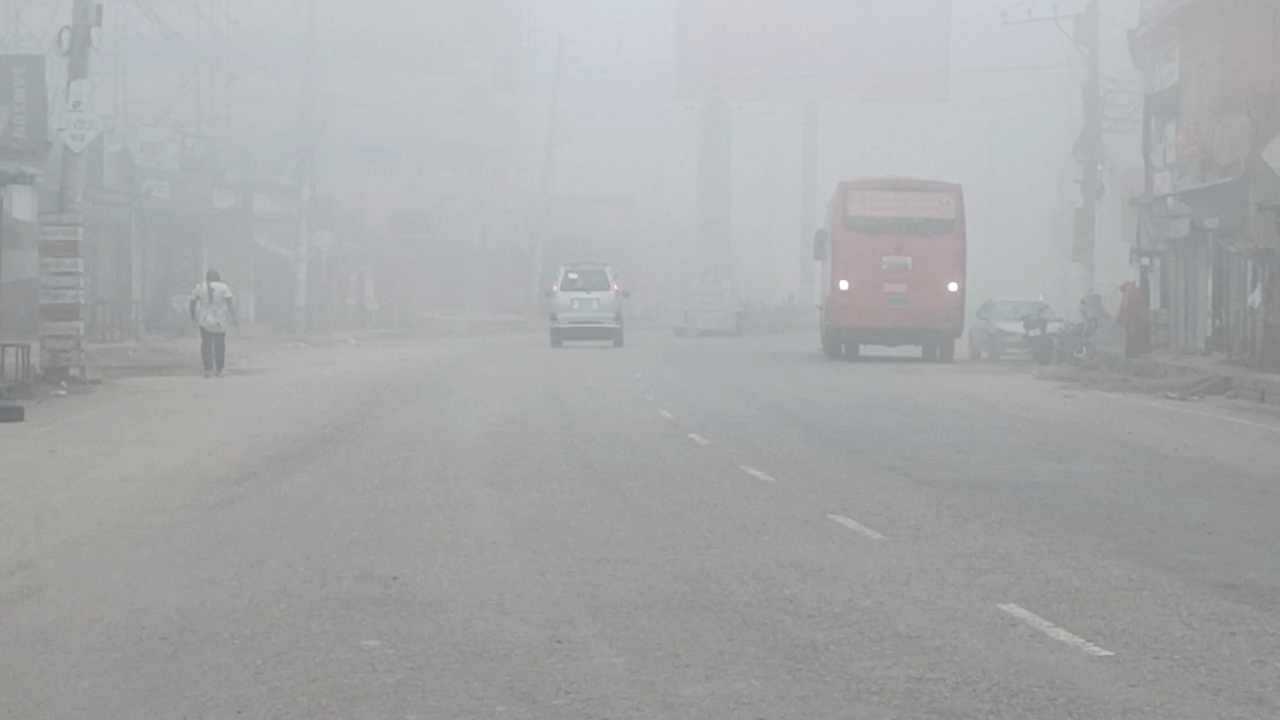 মেহেরপুরের শীতের সকাল। ছবি : কালবেলা