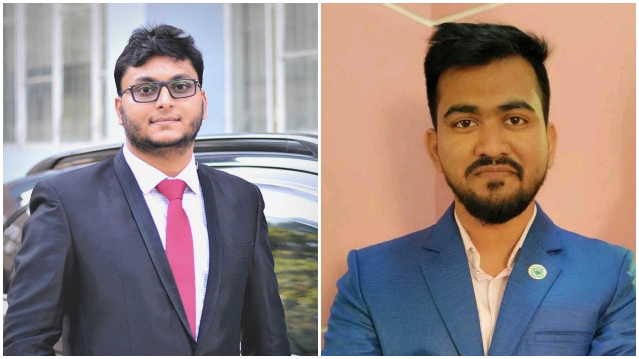 বাকৃবিসাসের নেতৃত্বে মো. রাফি উল্লাহ ও মো. তানিউল করিম। ছবি : সংগৃহীত