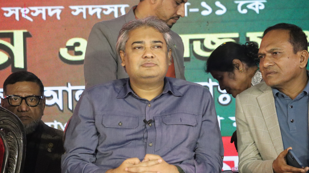 বনানী বিদ্যানিকেতন স্কুল অ্যান্ড কলেজে মতবিনিময় সভায় তথ্য ও সম্প্রচার প্রতিমন্ত্রী মোহাম্মদ এ আরাফাত। ছবি : সৌজন্য