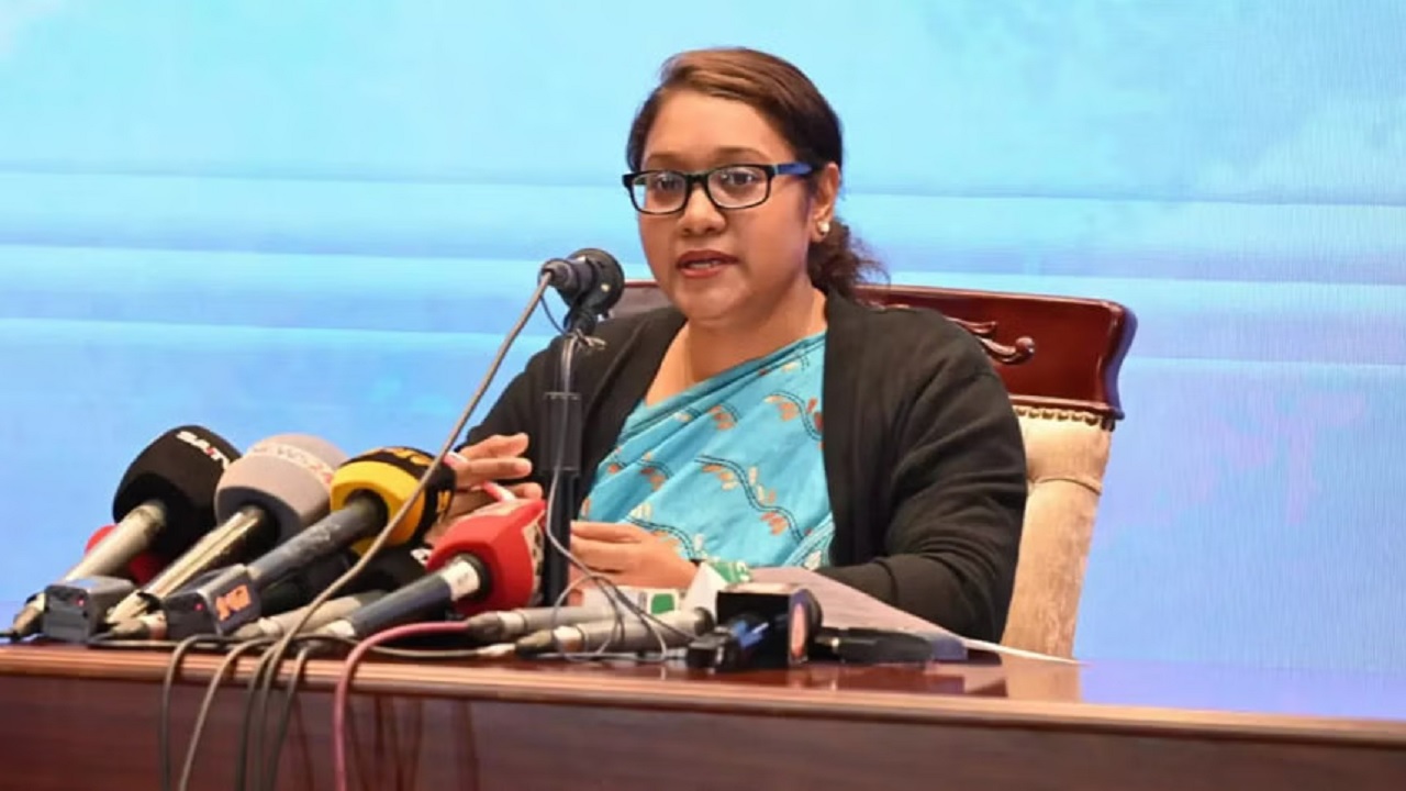 পররাষ্ট্র মন্ত্রণালয়ের মুখপাত্র সেহেলি সাবরিন। ছবি : সংগৃহীত