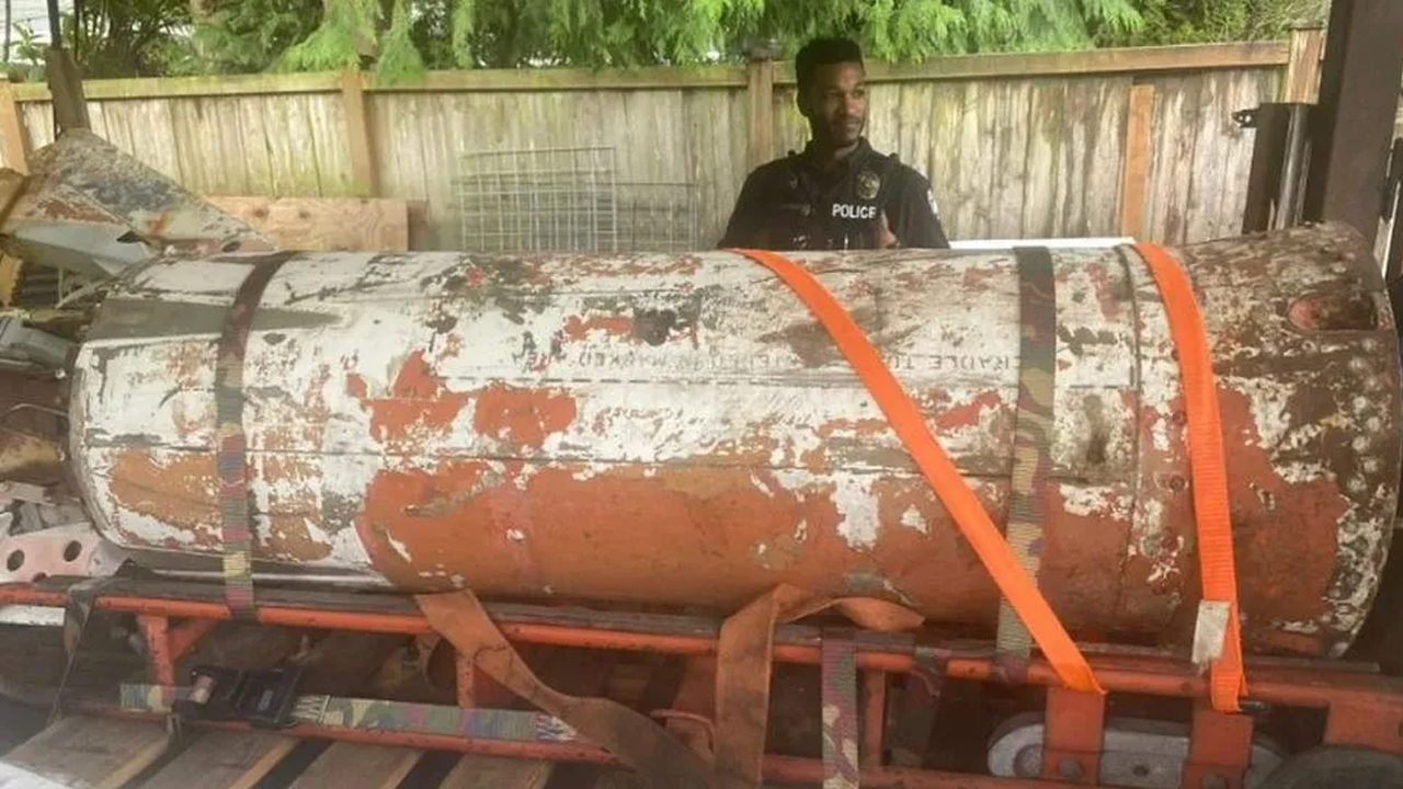 উদ্ধার করা পারমাণবিক মিসাইলটি নিষ্ক্রিয় অবস্থায় ছিল। ছবি : সংগৃহীত