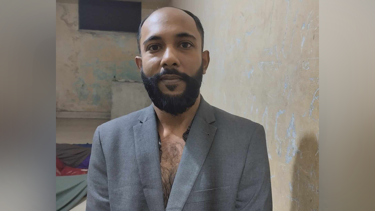 অভিযুক্ত যুবক জিয়া উদ্দিন আহমদ। ছবি : কালবেলা