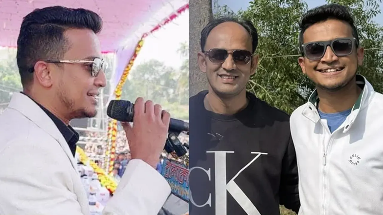 তাশরীফ খান ও ব্যারিস্টার সুমন। ছবি : সংগৃহীত