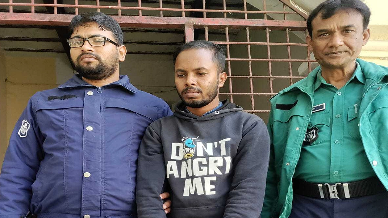 দণ্ডপ্রাপ্ত মিজান আলী তুহিন। ছবি : কালবেলা