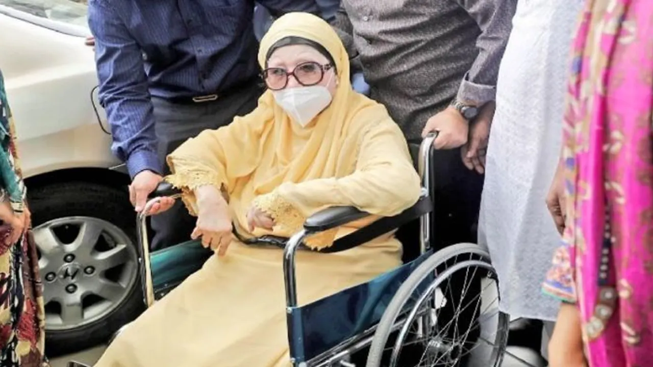 খালেদা জিয়া। পুরোনো ছবি