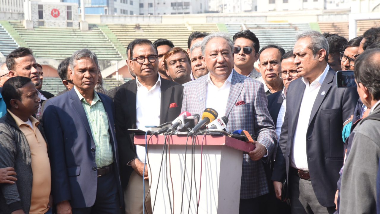 যুব ও ক্রীড়ামন্ত্রী নাজমুল হাসান পাপন। ছবি : সংগৃহীত
