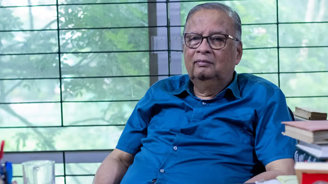 অধ্যাপক আবদুল মমিন চৌধুরী। পুরোনো ছবি