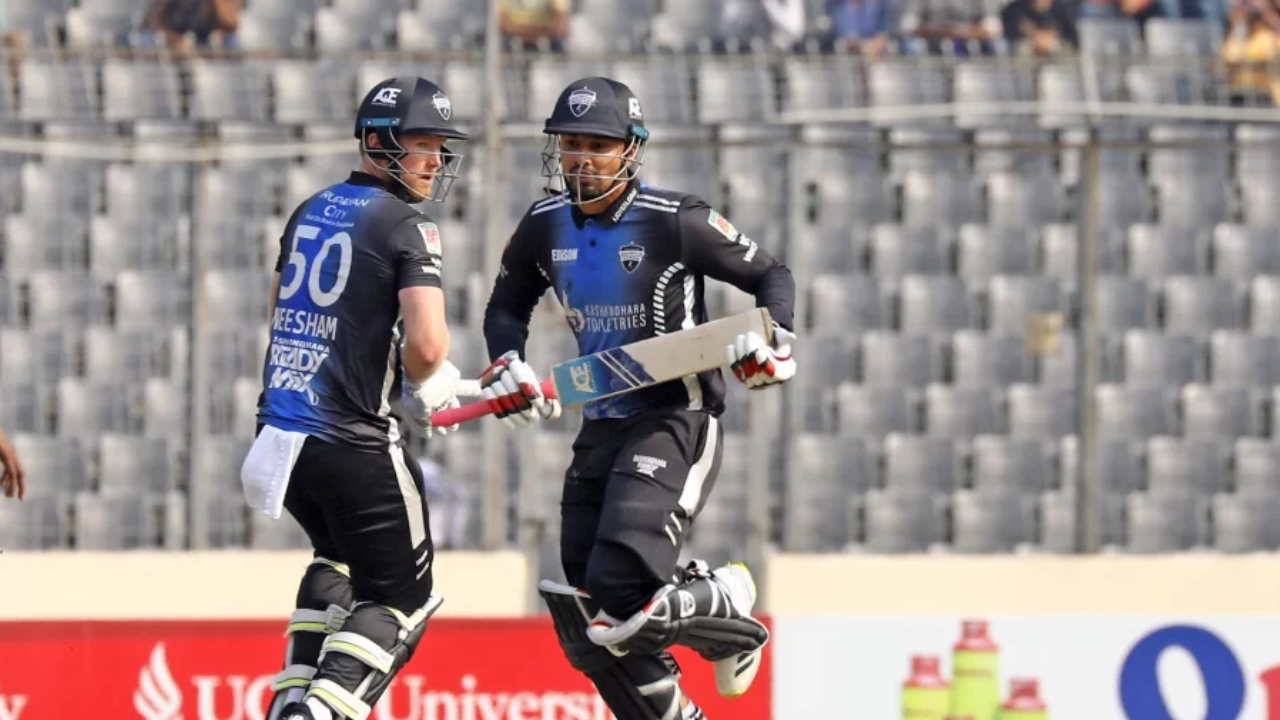 সোহান ও নিশামের ঝড়ই দুইশ রানের মাইলফলক পাড় করেছে রংপুর। ছবি : সংগৃহীত