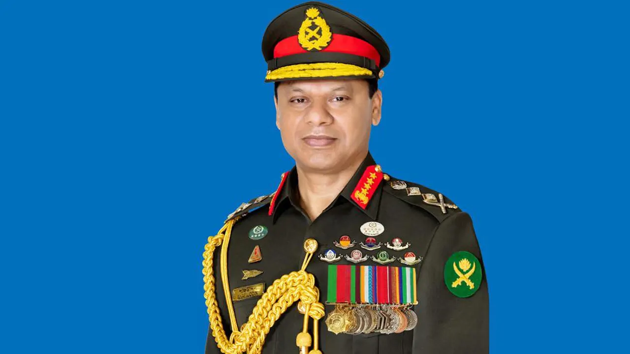 সেনাবাহিনীর প্রধান জেনারেল এস এম শফিউদ্দিন আহমেদ। ছবি : সংগৃহীত
