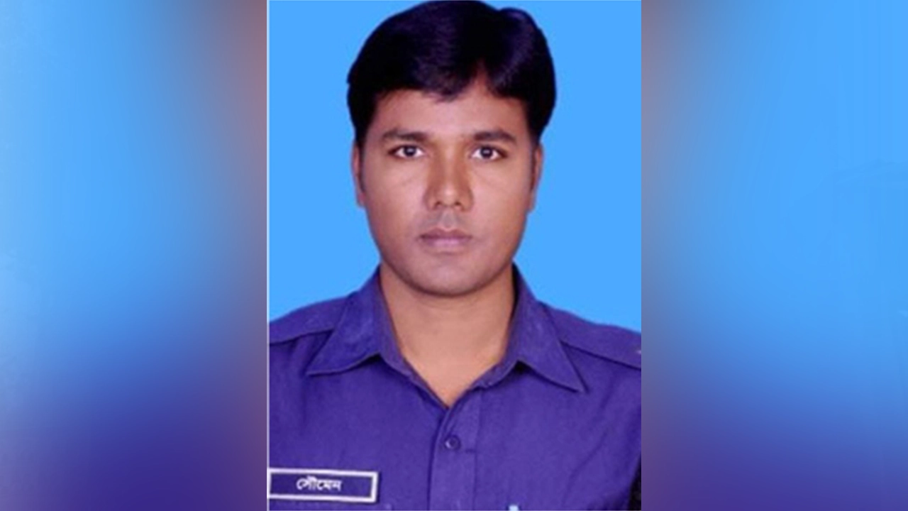 পুলিশের সাবেক এএসআই সৌমেন রায়। ছবি : কালবেলা
