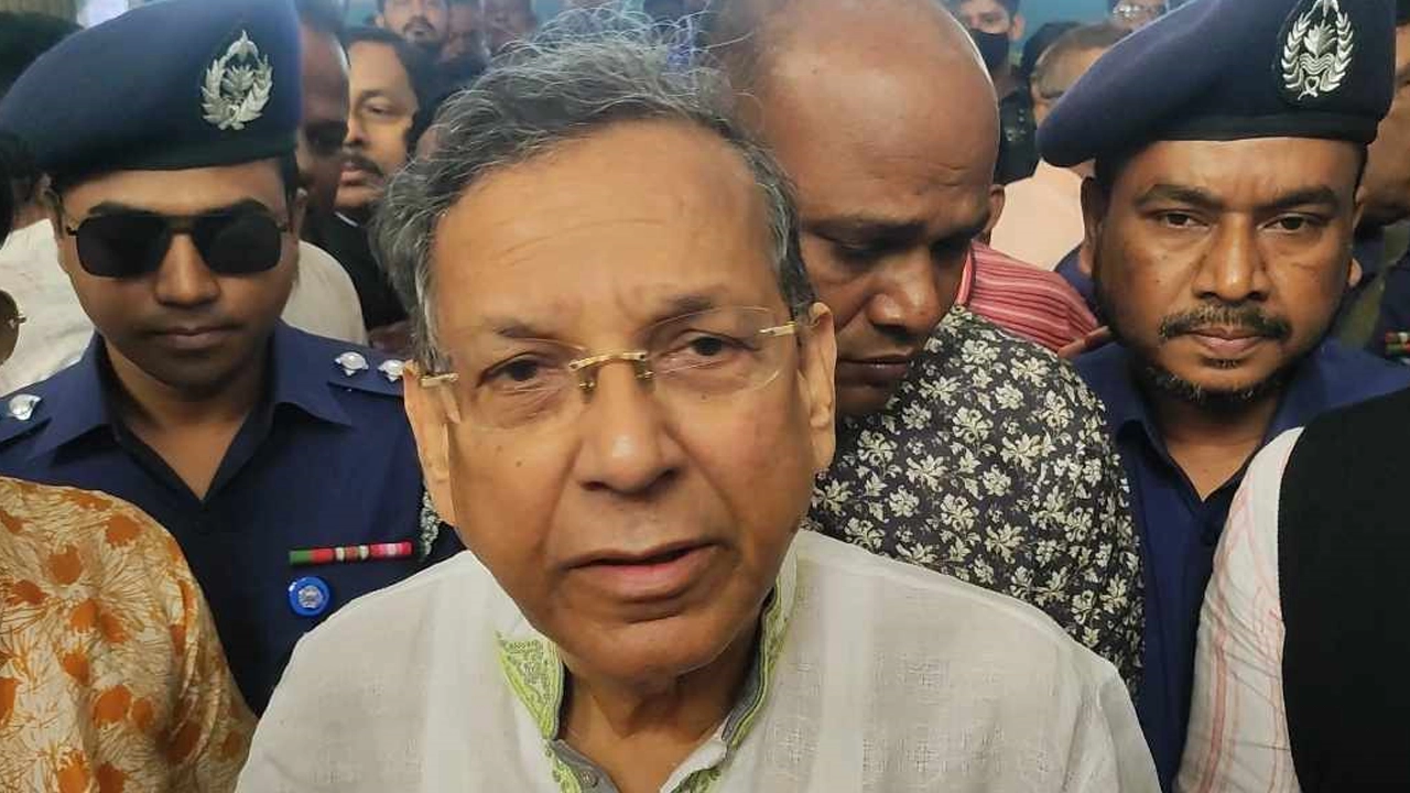 আইনমন্ত্রী আনিসুল হক। ছবি : কালবেলা