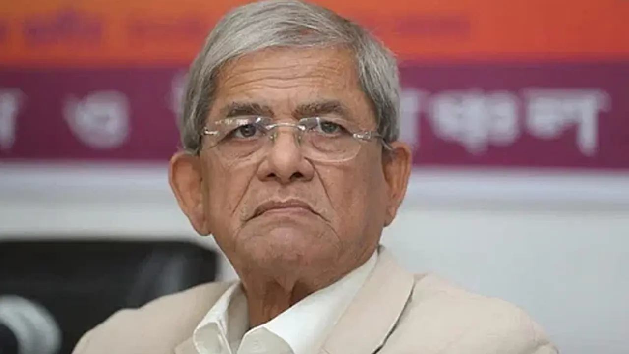 বিএনপি মহাসচিব মির্জা ফখরুল ইসলাম আলমগীর। পুরোনো ছবি