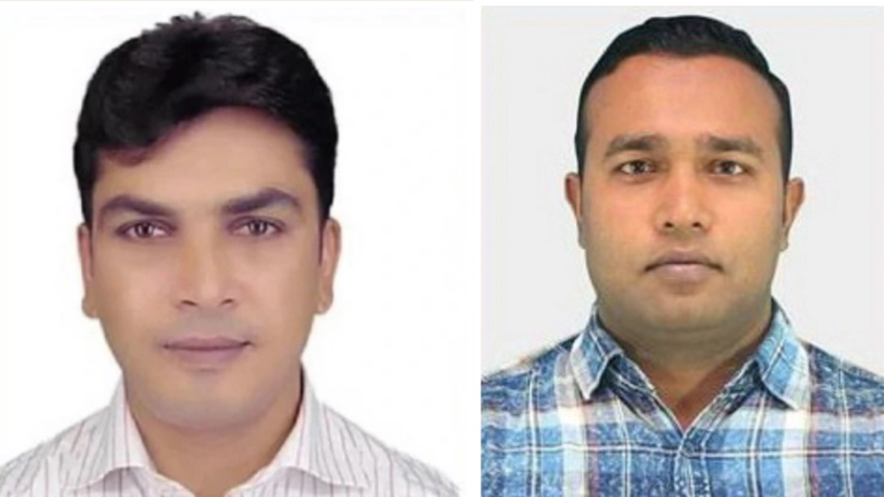 ইমতিয়াজ হাসান রুবেল ও রেজাউল করিম বিপুল। ছবি : সংগৃহীত