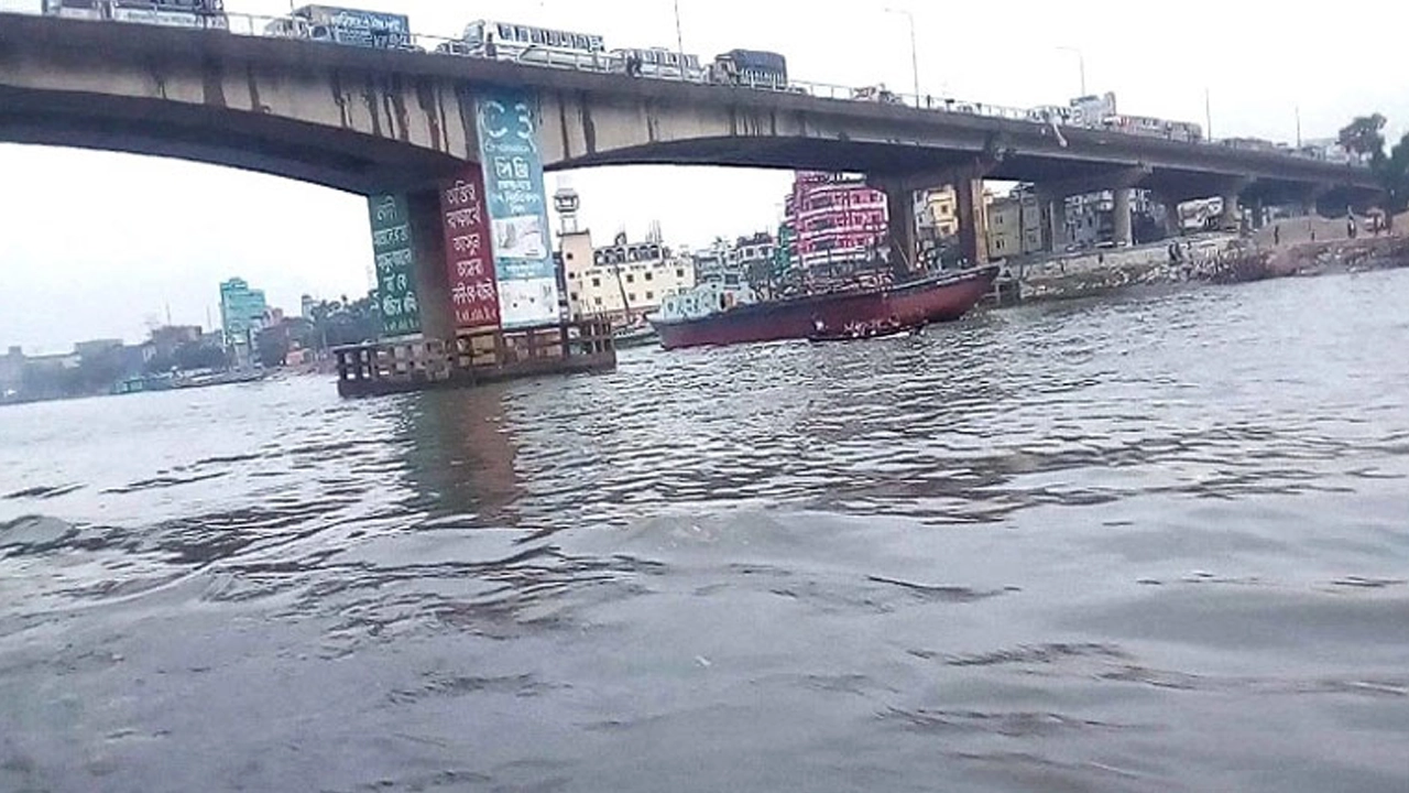 পোস্তগোলা সেতু। পুরোনো ছবি