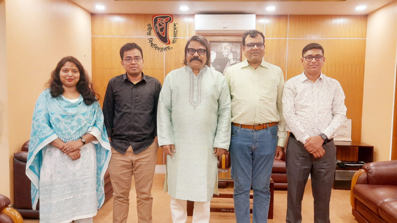রবীন্দ্র বিশ্ববিদ্যালয়ের প্রক্টরিয়াল বডিতে নতুন দুইজন সহকারী প্রক্টর। ছবি : সৌজন্য