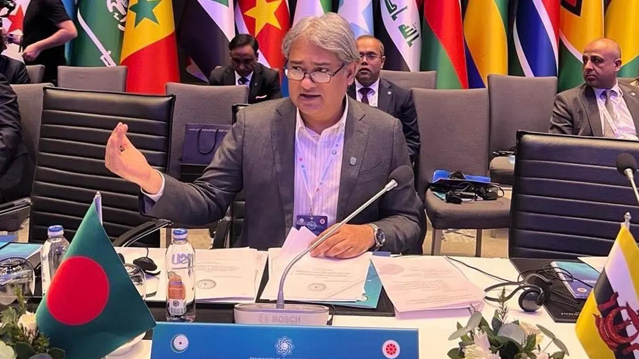 তুরস্কের ইস্তাম্বুলে তথ্য ও সম্প্রচার প্রতিমন্ত্রী মোহাম্মদ আলী আরাফাত। ছবি : সংগৃহীত