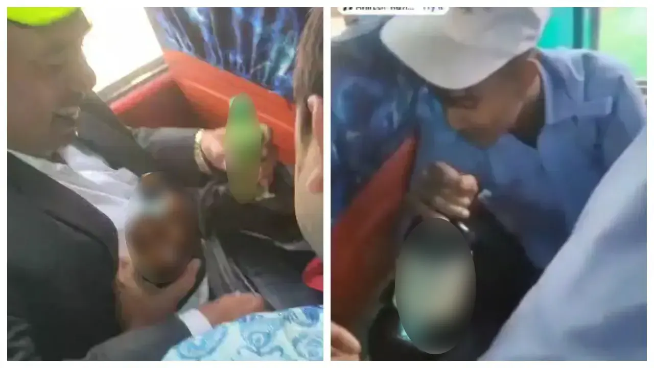 শিক্ষা সফরে গিয়ে বাসের ভেতরে শিক্ষক-শিক্ষার্থীদের মদপানের ভিডিও ভাইরাল হয়। ছবি : সংগৃহীত