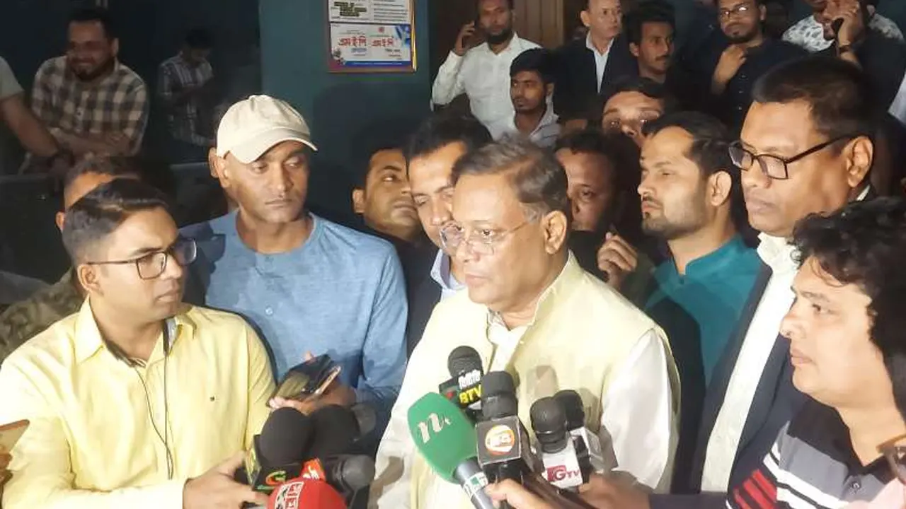 পররাষ্ট্রমন্ত্রী ও আওয়ামী লীগের যুগ্ম সাধারণ সম্পাদক ড. হাছান মাহমুদ। ছবি : সংগৃহীত