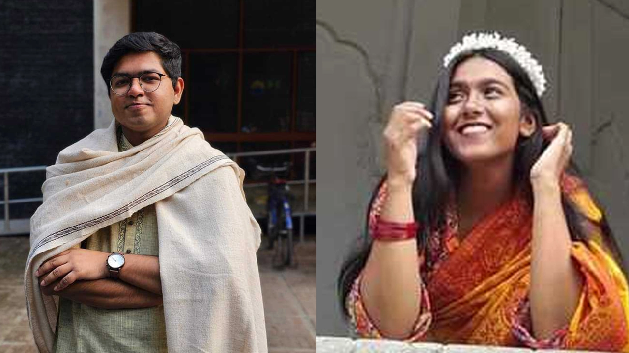 বুয়েটের শিক্ষার্থী নাহিয়ান আমিন ও লামিশা ইসলাম। ছবি : সংগৃহীত
