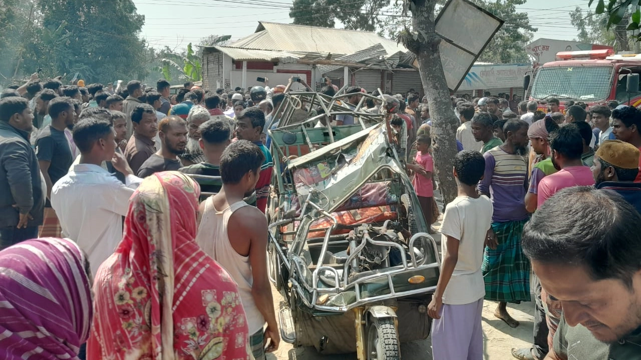 লালমনিরহাট-বুড়িমারী মহাসড়কে দুর্ঘটনা বেড়েছে। ছবি : কালবেলা