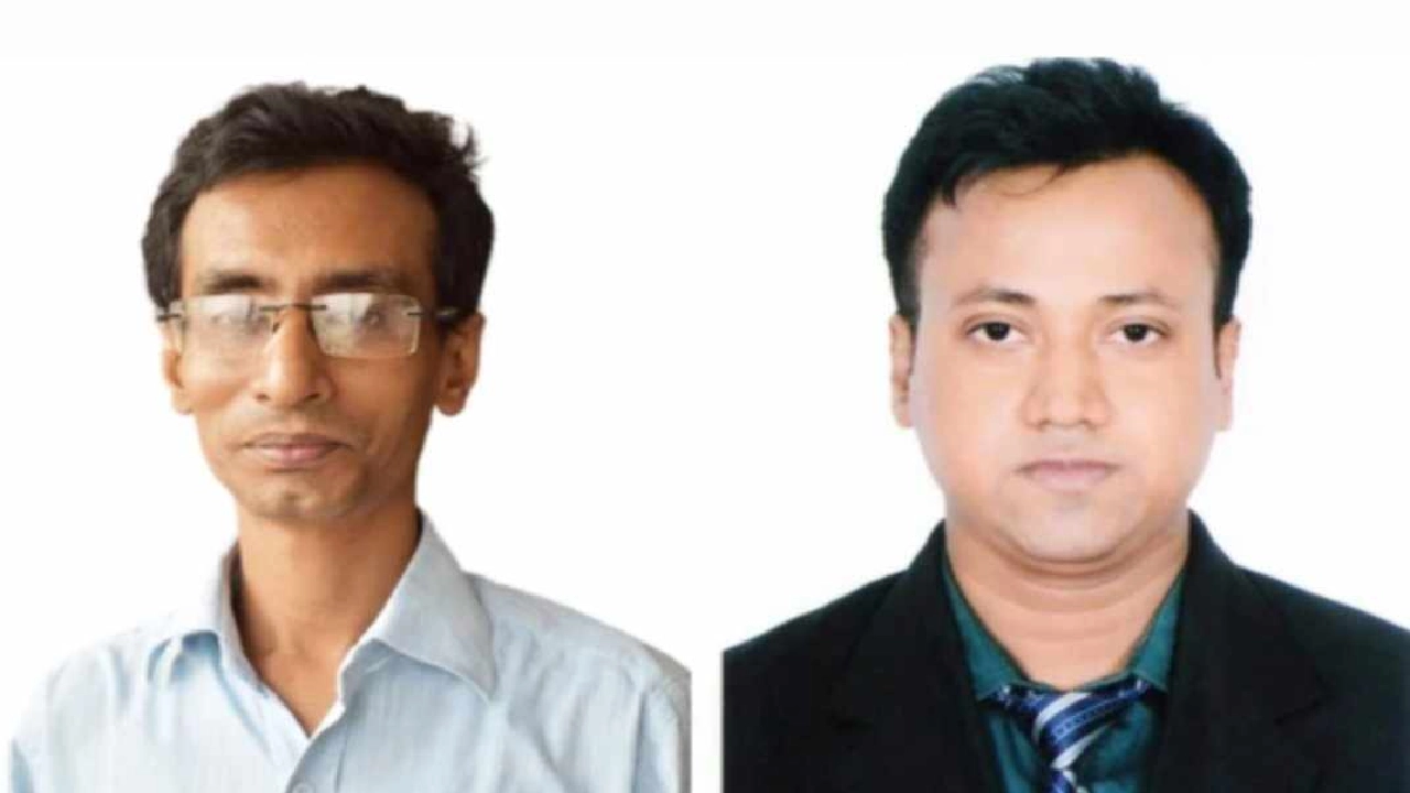 মো. সাইমুমুজ্জামান ও মো. জাহিদ মনির। ছবি : সংগৃহীত