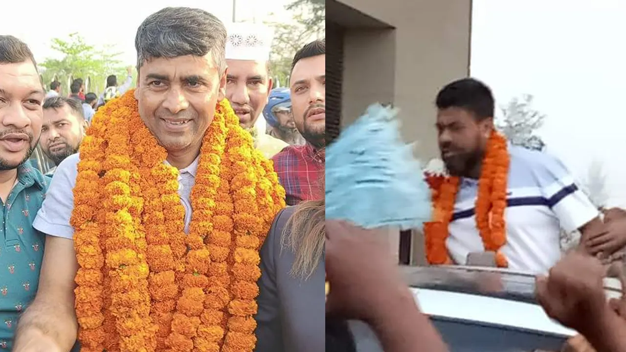 রফিকুল ইসলাম মজনু ও এস এম জাহাঙ্গীর কারামুক্ত হয়েছেন। ছবি : কালবেলা