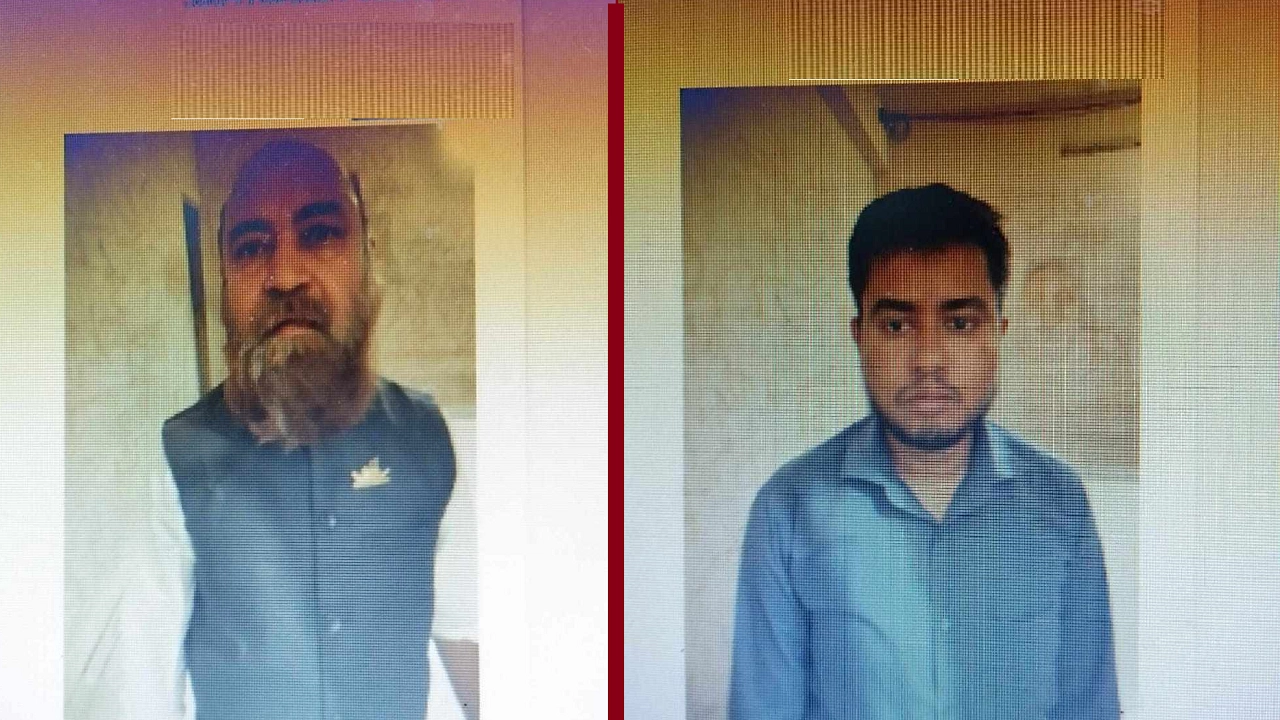 শামীমুর রহমান ওরফে মিজানুর ও রাহুল হোসেন। ছবি : সংগৃহীত