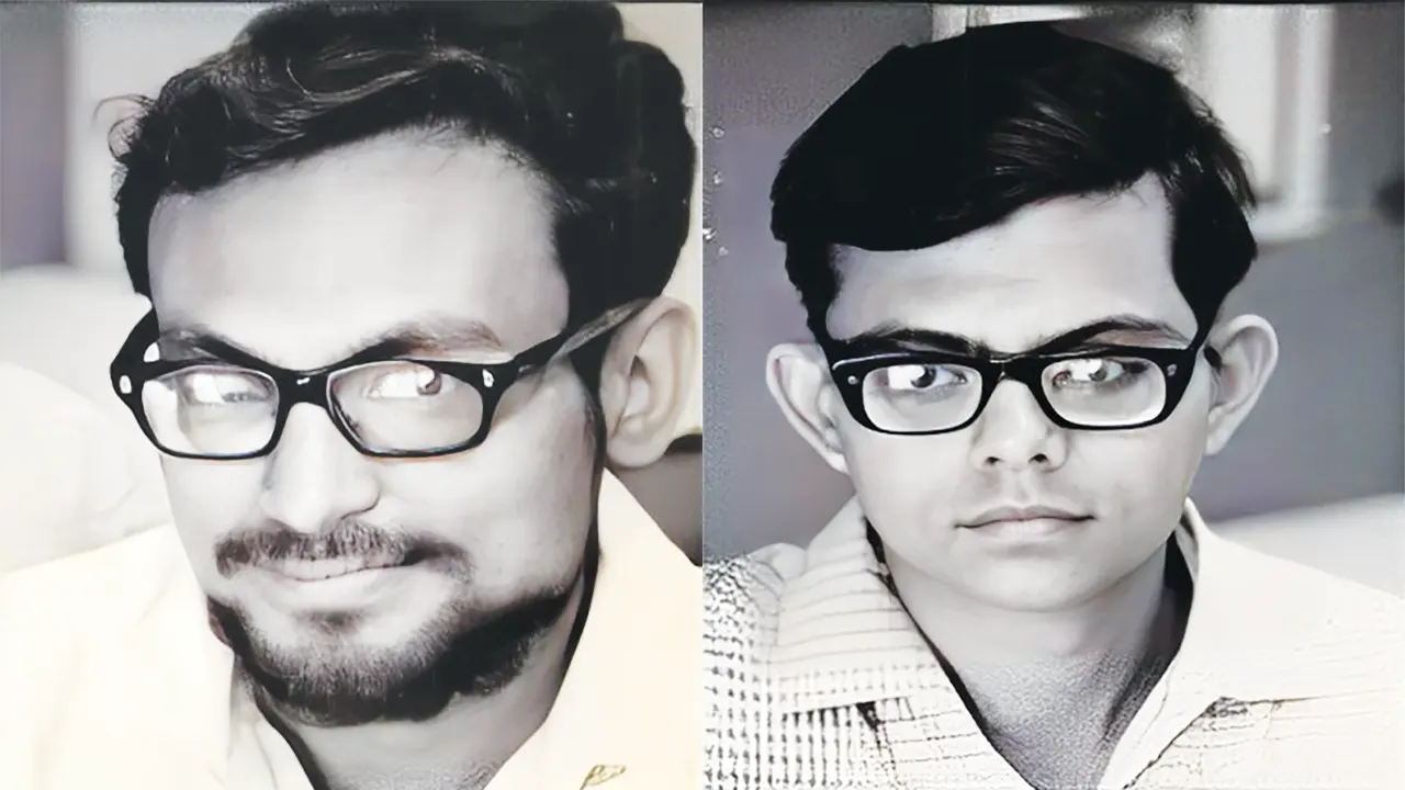 বাঁ থেকে দীপক বন্দ্যোপাধ্যায় ও সুরজিৎ ঘোষাল। সৌজন্য ছবি