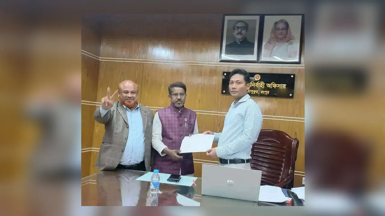 মো. ফারুক হোসেন বেসরকারিভাবে নির্বাচিত হয়েছেন। ছবি : সংগৃহীত
