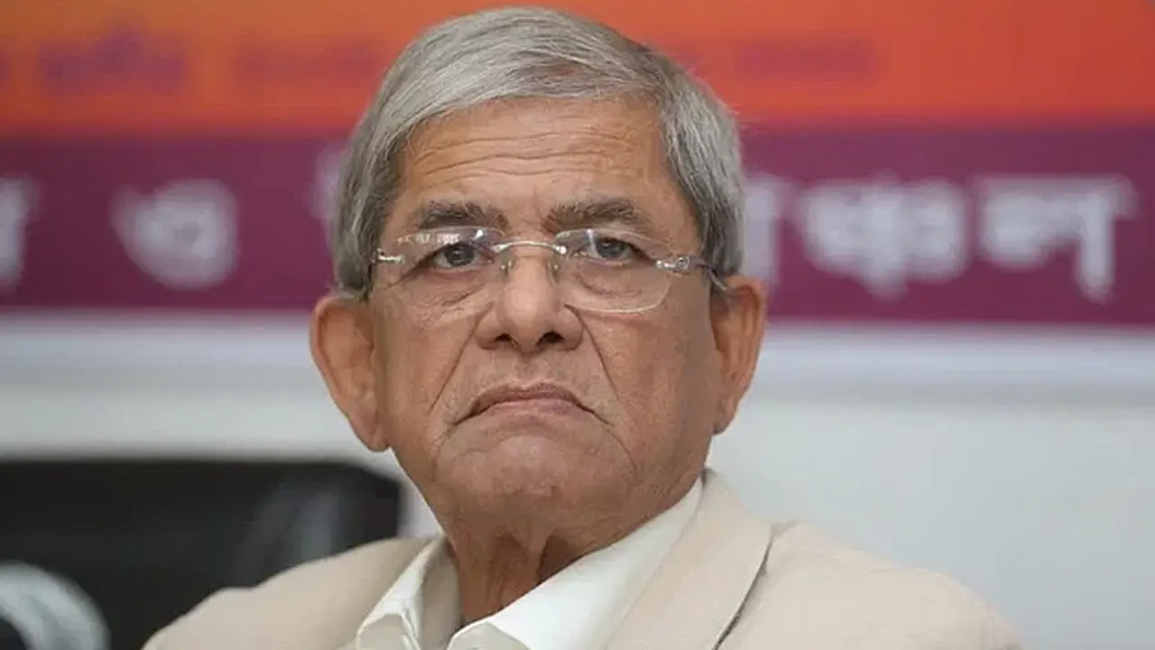 বিএনপি মহাসচিব মির্জা ফখরুল ইসলাম আলমগীর। পুরোনো ছবি