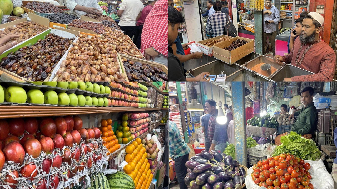 সিলেটের বাজারের খণ্ডচিত্র। ছবি : কালবেলা